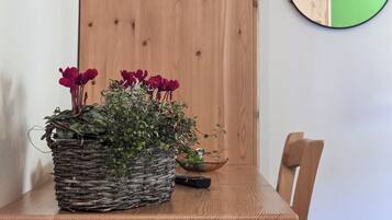 Deluxe Double Room, Vineyard View | Desk, laptop workspace, blackout drapes, free WiFi