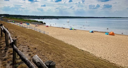 Suite #1 with lake view at Bärwalder See - SKAN-PARK