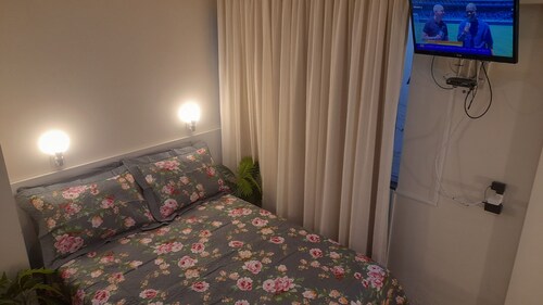 Air-conditioned studio, wifi in the center of Piratuba SC