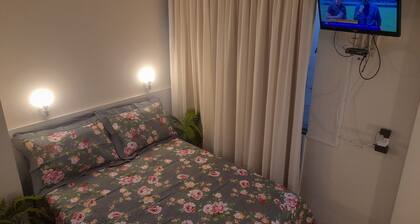 Air-conditioned studio, wifi in the center of Piratuba SC