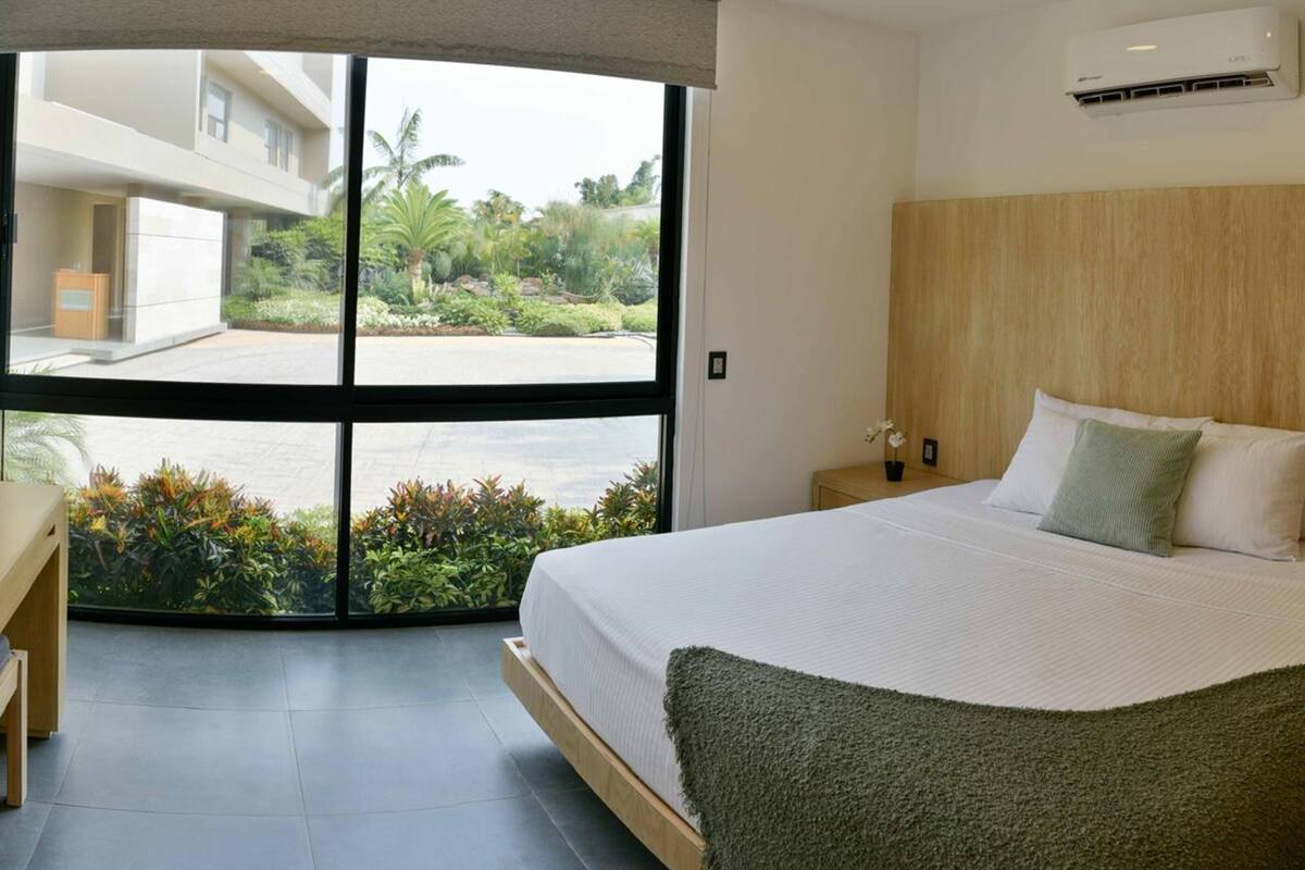 Villa Deluxe | Caja de seguridad en la habitación y cortinas blackout