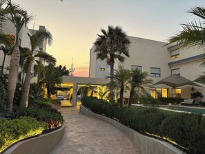 Fachada del alojamiento