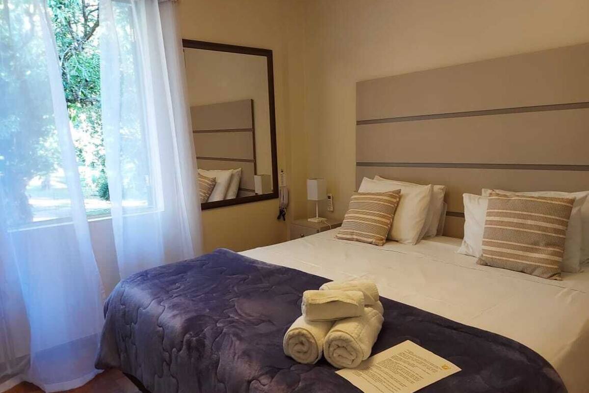 Comfort Double or Twin Room, Garden View | Premium bedding, Select Comfort beds, in-room safe, blackout drapes