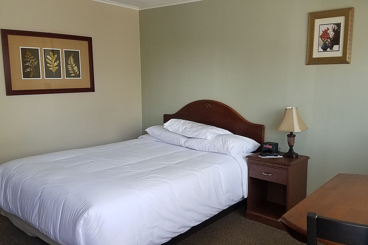 Standard Single Room, 1 Queen Bed, Partial Lake View | WiFi (free), bed sheets