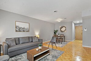 Standard Apartment, 2 Bedrooms, Non Smoking | Living area | Flat-screen TV
