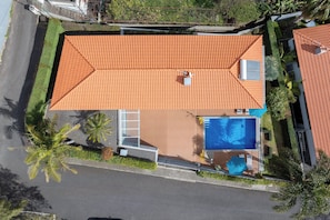 Exterior - Private pool and sea view - Tropical Villa (Arco da Calheta)