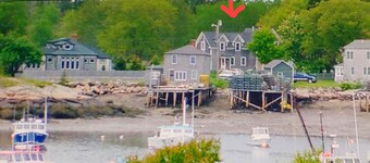 "HarborGlow Lodge" at Corea - Coastal home w/water views! Near Schoodic/Acadia.