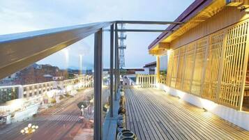 Utsikt fra overnattingsstedet