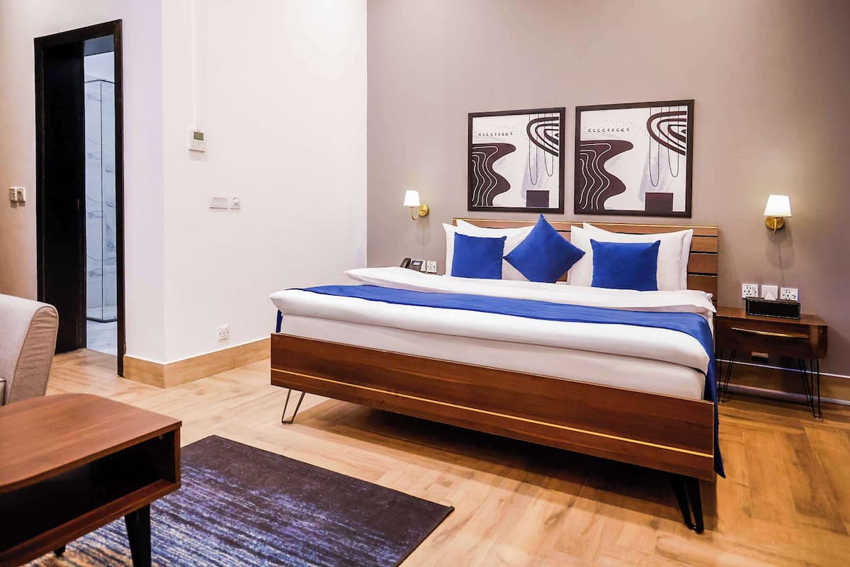 Kamar Deluks, 1 Tempat Tidur King, Boleh Merokok (Living Room)