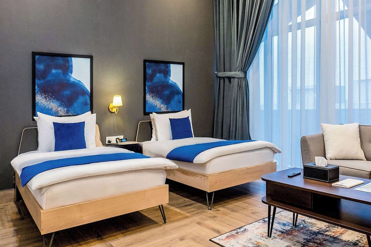 Kamar Deluks, 2 Tempat Tidur Twin, Boleh Merokok (Living Room)