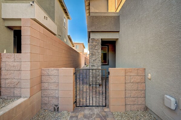 Enceinte de l’hébergement