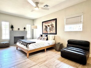 4 bedrooms, iron/ironing board, travel crib, WiFi