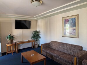Superior Suite, 1 King Bed, Smoking | Living area - Fiesta Inn- Bell Gardens/ Los Angeles (Bell Gardens)