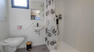 Shower, towels