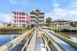 Exterior - NEW Canal Front with Dock Slip (Carolina Beach)