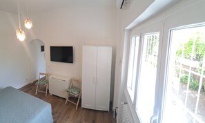 1 室のベッドルーム、アイロン / アイロン台、WiFi、ベッドシーツ