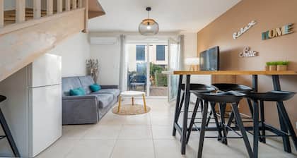 Villa duplex 6 pers near the beach