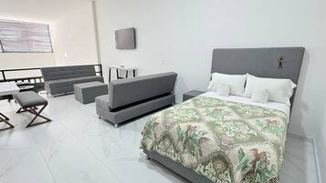 2 habitaciones, tabla de planchar con plancha y wifi gratis