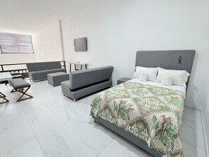 2 bilik tidur, seterika/papan seterika, Wi-fi percuma 