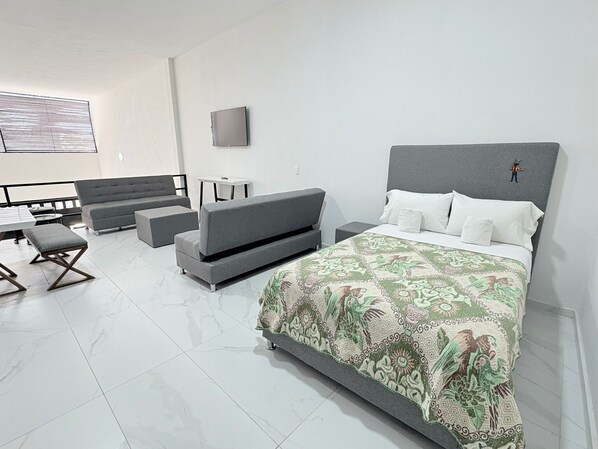 2 bedrooms, iron/ironing board, free WiFi - Periférico Bodega con Departamento C (Tonalá)