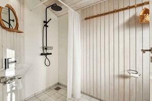 Shower, hair dryer