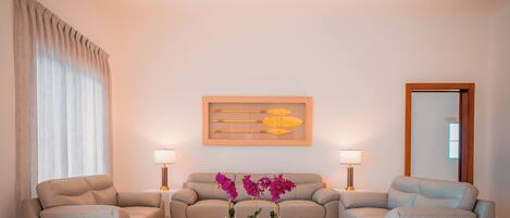 Smart-TV og stereoanlegg