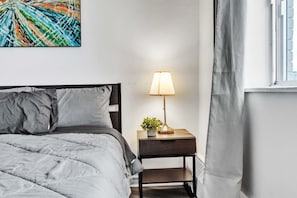 1 chambre, fer et planche à repasser, Wi-Fi gratuit, draps fournis