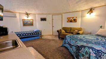 1 chambre, fer et planche Ă repasser, Wi-Fi, draps fournis