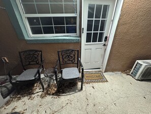 Terrace/patio - Cozy studio with AC and WiFi in charming Winter Park (Winter Park)