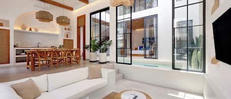 Villa, 2 chambres, piscine privée