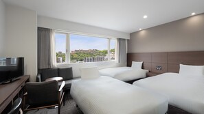 Superior Twin Room, Non Smoking | In-room safe, laptop workspace, blackout drapes, iron/ironing board - Hotel Oriental Express KOJ Tenmonkan (Kagoshima)