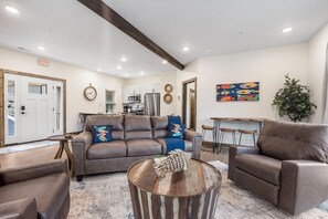 TV connectée, cheminée