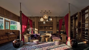 Sala de estar en el lobby