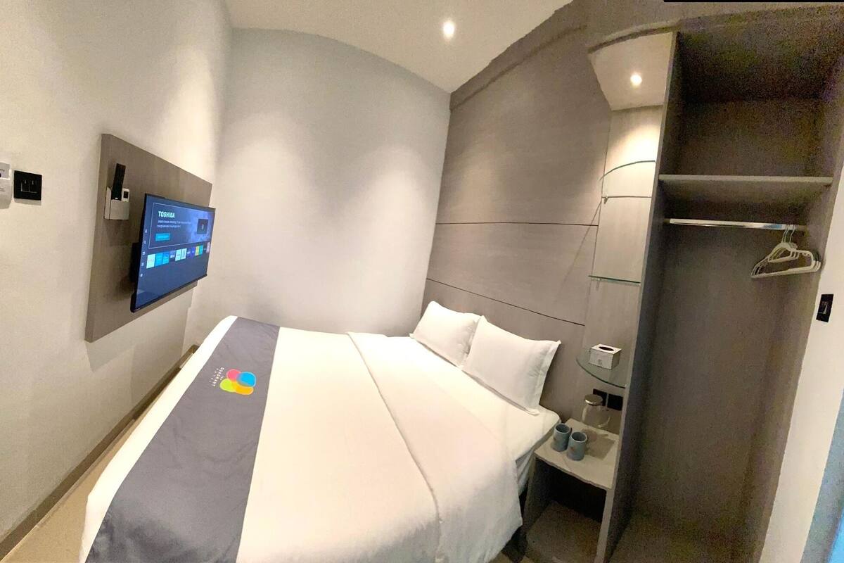 Habitación doble superior | Escritorio, espacio para trabajar con un portátil, wifi gratis