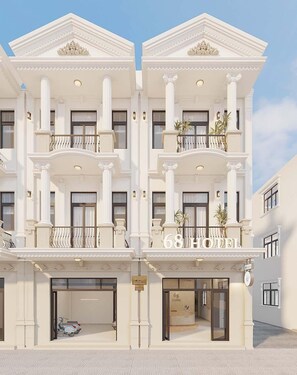 Fachada del alojamiento