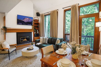 Elegant Mountain Escape: Two-Bedroom Retreat near Mt. Baker
