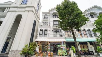 Façade de l’hébergement