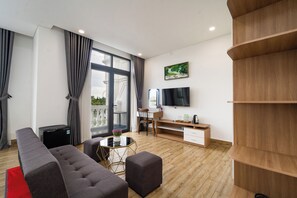 Iron/ironing board, bed sheets - Hotel Phuc Lam Grand World (Phu Quoc)