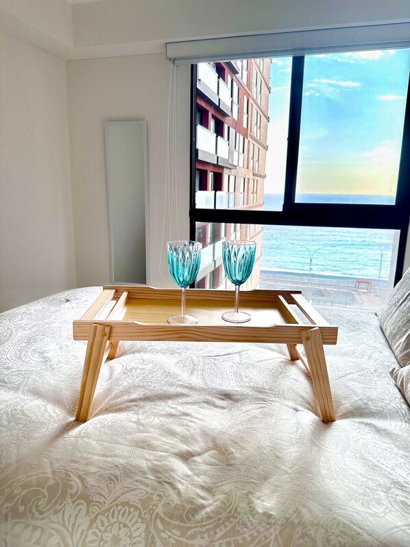 1 bedroom, iron/ironing board, travel cot, WiFi