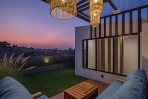 Deluxe Villa, 2 Bedrooms, Balcony, Pool View | Balcony - Private Villa Ayra 8F 10min MelastiBeach (Ungasan)