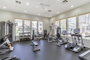Fitnessbereich