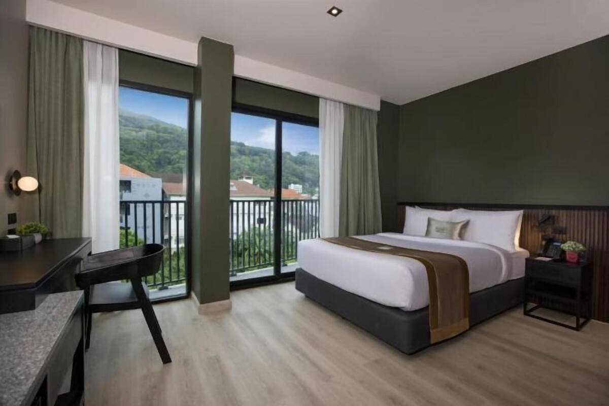 Individuel indretning, skrivebord, gratis Wi-Fi, sengetøj