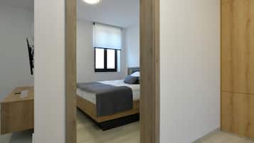1 Schlafzimmer, kostenloses WLAN, Bettwäsche