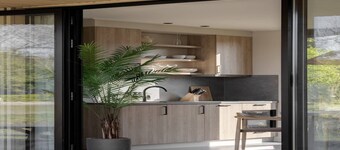 Lodge in Netherlands with Luxury Deck Terrace