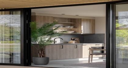 Lodge in Netherlands with Luxury Deck Terrace