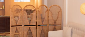 Artsy Cocoon 1-bedroom Khmer-Deco loft in Central Phnom Penh