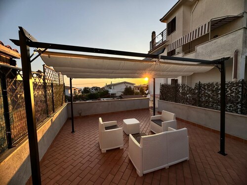 Villa Anzio Marechiaro near the beaches of Anzio terrace relax sea view