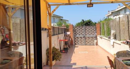 Villa Anzio Marechiaro near the beaches of Anzio terrace relax sea view