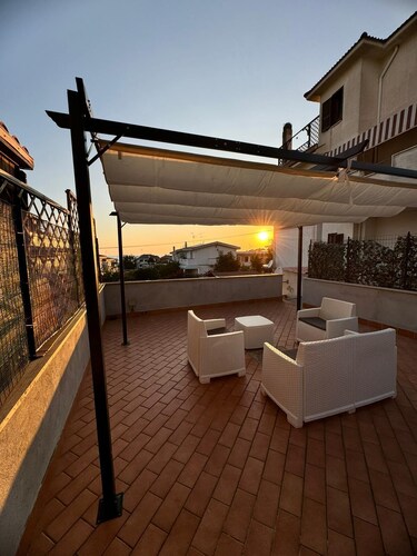 Villa Anzio Marechiaro near the beaches of Anzio terrace relax sea view