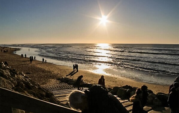 بالقرب من الشاطئ